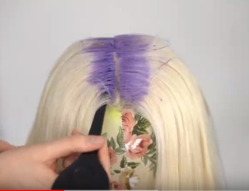 How to Dye A Human Hair Wig 2